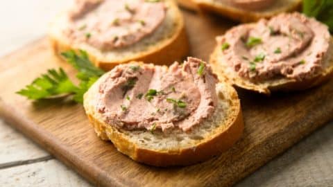 Smoked Salmon spread with cream cheese