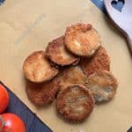 Breaded eggplant