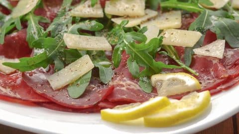 Carpaccio di bresaola