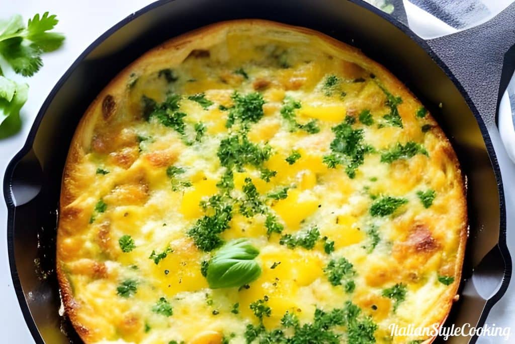 Frittata mit Kartoffeln