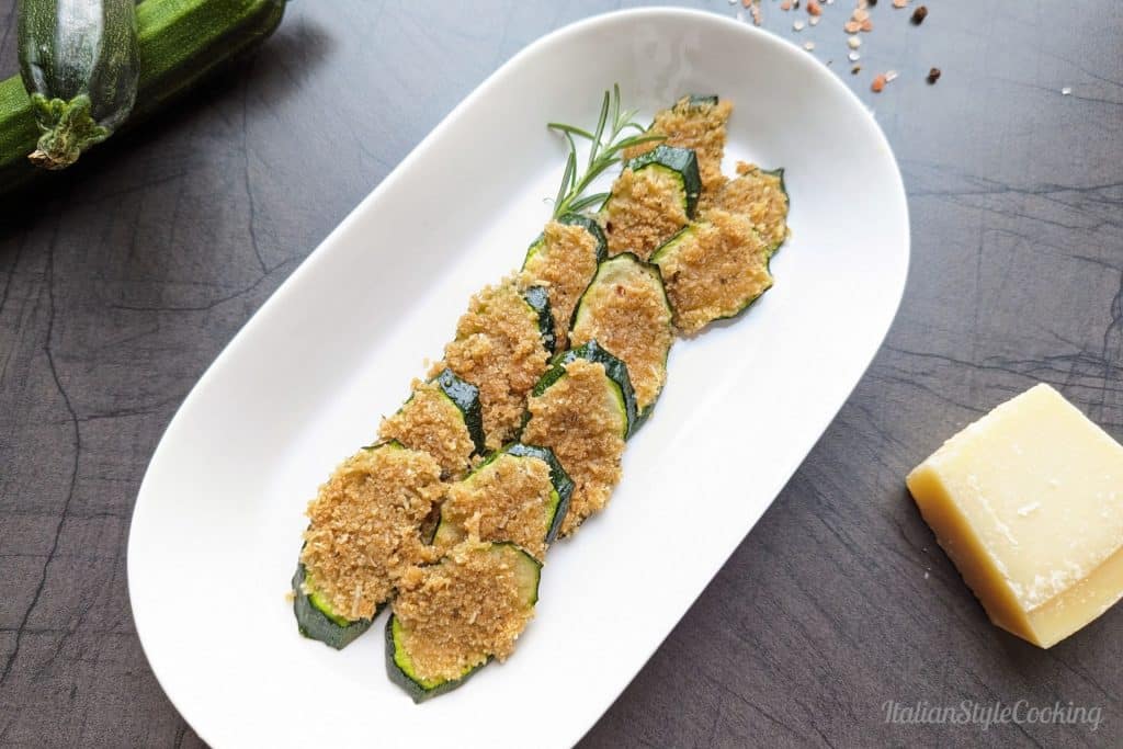 Zucchine gratinate al forno