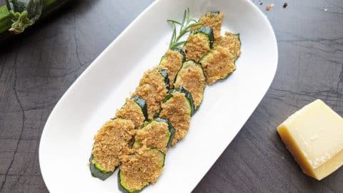 Gratinated zucchini