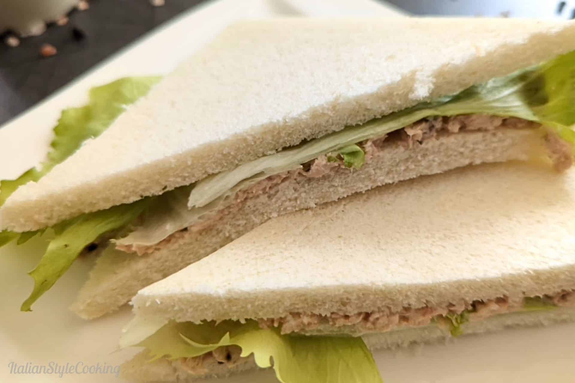 Thunfisch Tramezzini - köstliches italienisches 15min Rezept