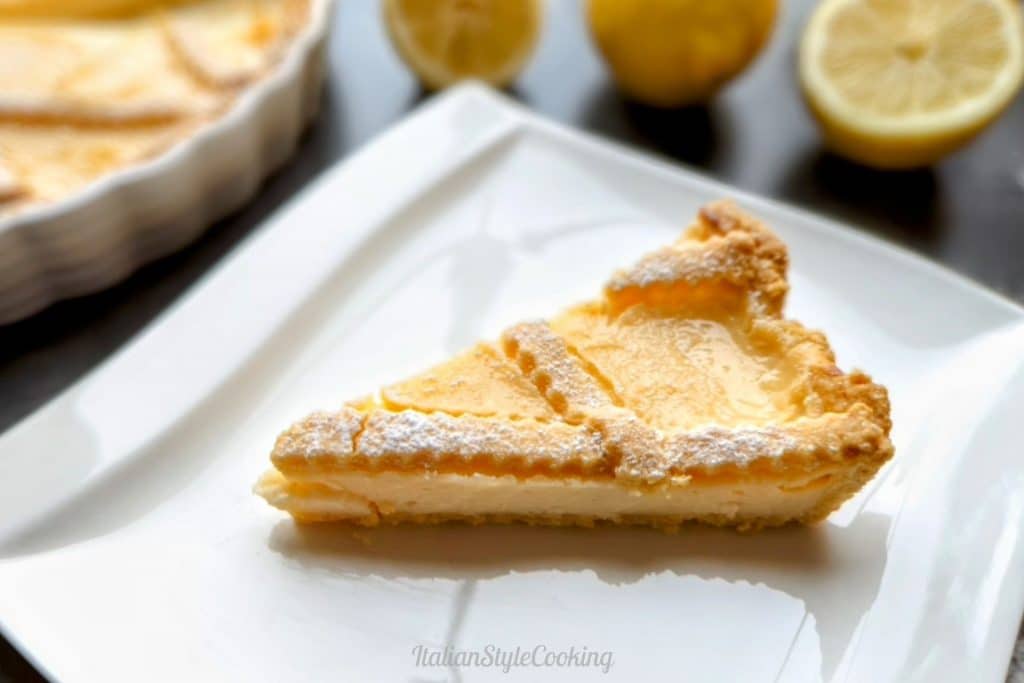 Crostata al limone