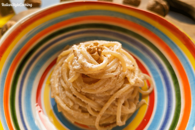 Pasta mit Walnusspesto