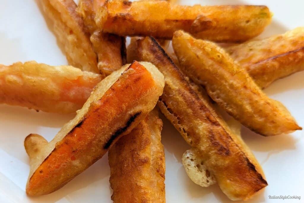 Fried carrots