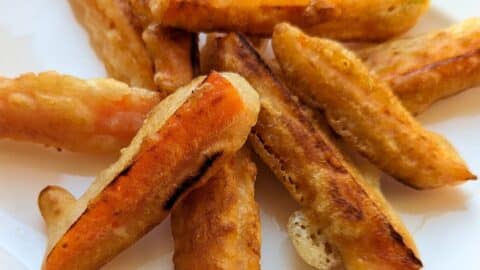 Fried carrots