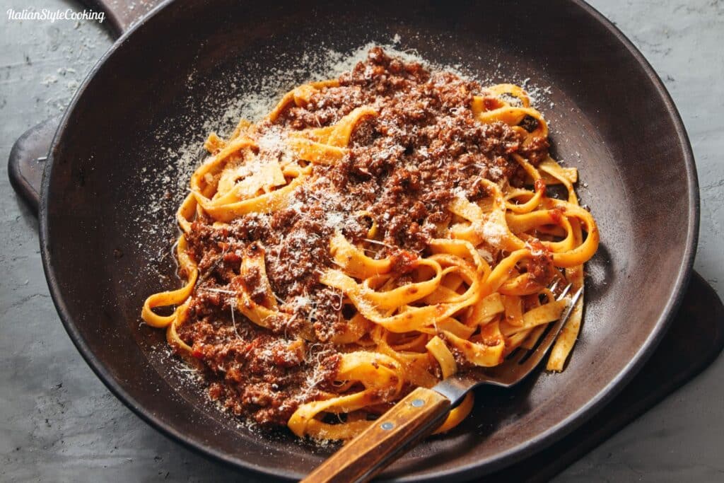 Tagliatelle al ragù