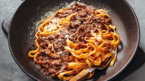 Tagliatelle al ragù