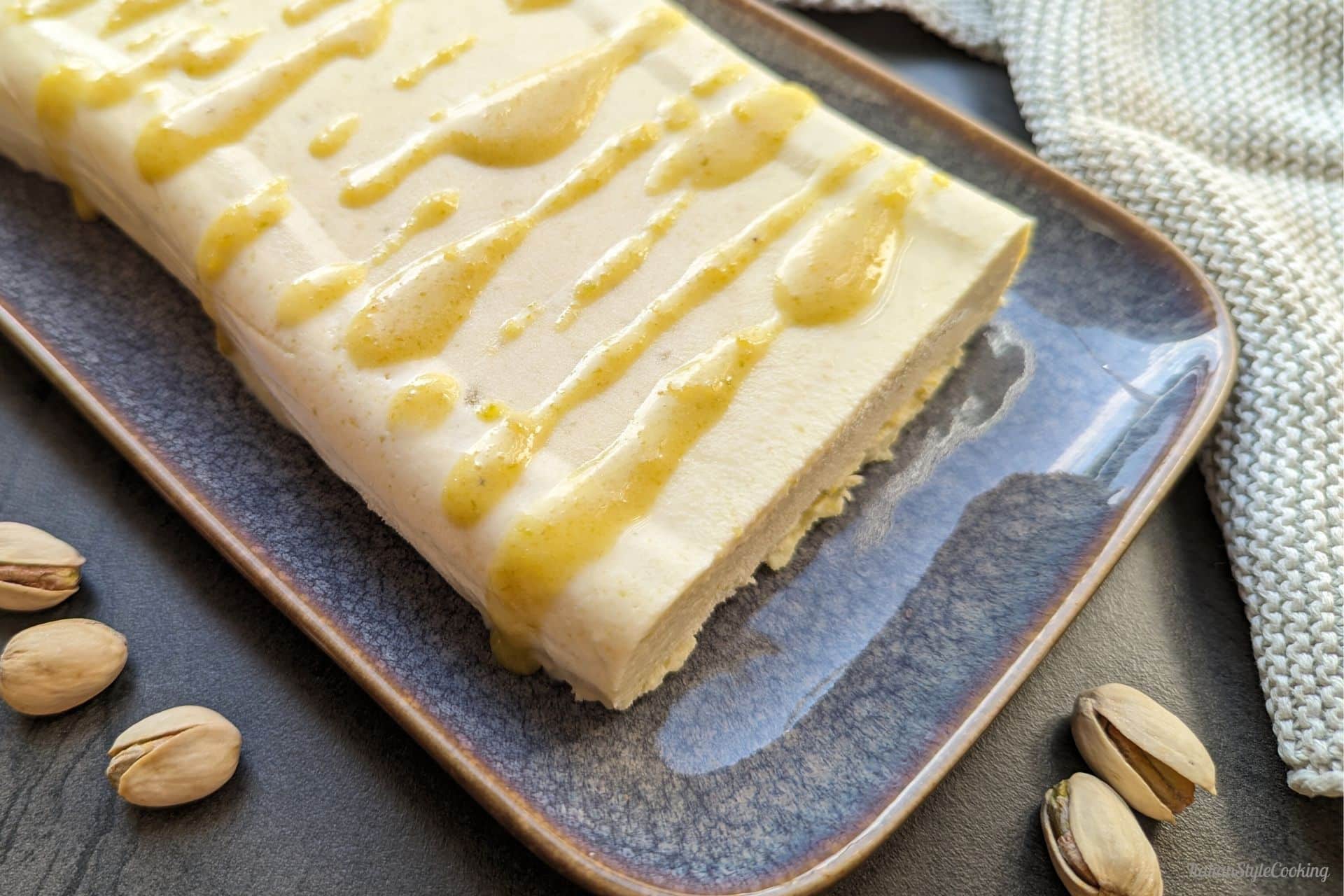 Pistazien Semifreddo