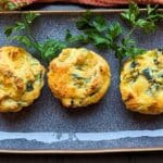 Zucchini Muffins mit Ricotta