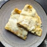 Crespelle mit Ricotta und Spinat