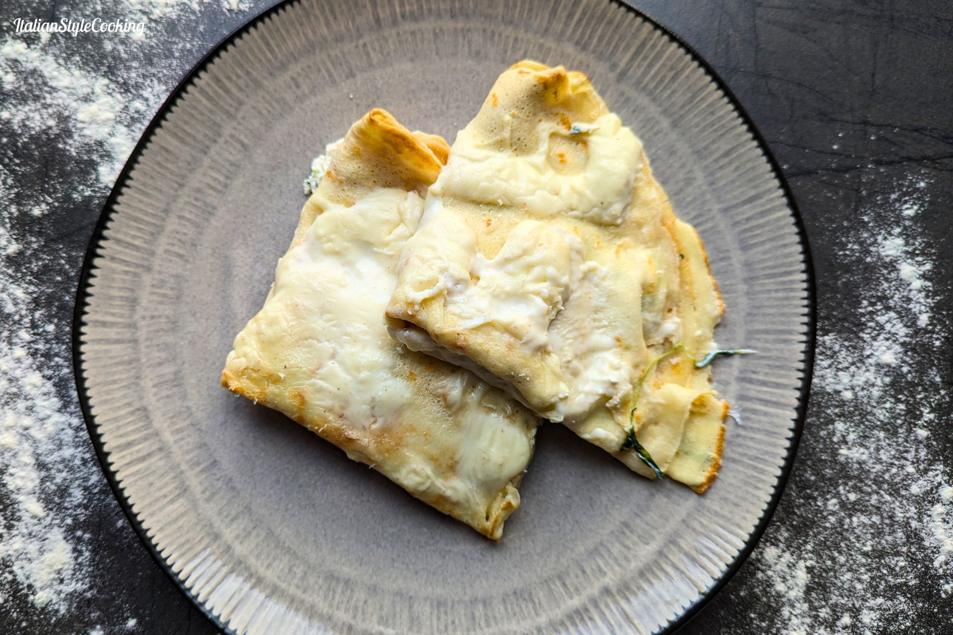 Crespelle ricotta e spinaci