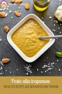 Pesto alla trapanese (Pinterest Pin)