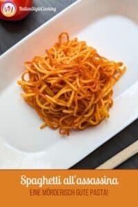 Spaghetti all'assassina (Pinterest Pin)