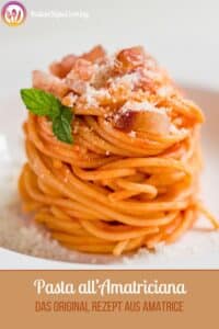 Pasta all Amatriciana originale (Pinterest Pin)