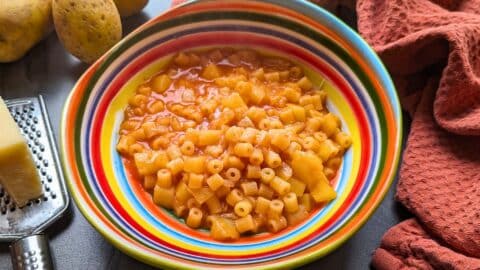 Pasta e patate alla Siciliana