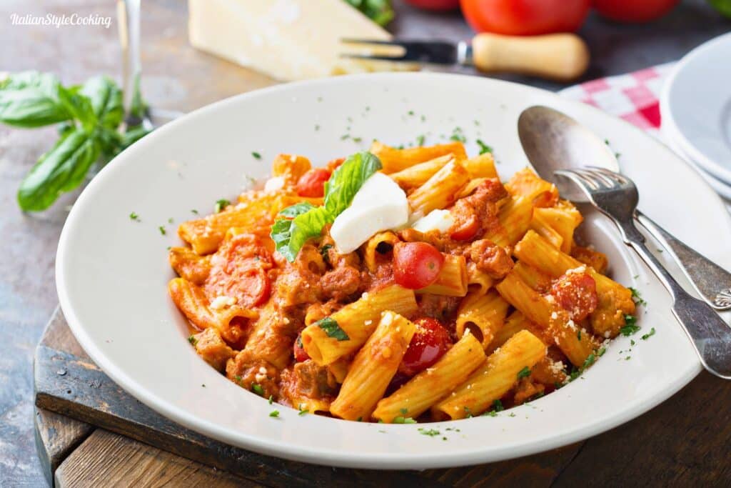 Ricette con rigatoni