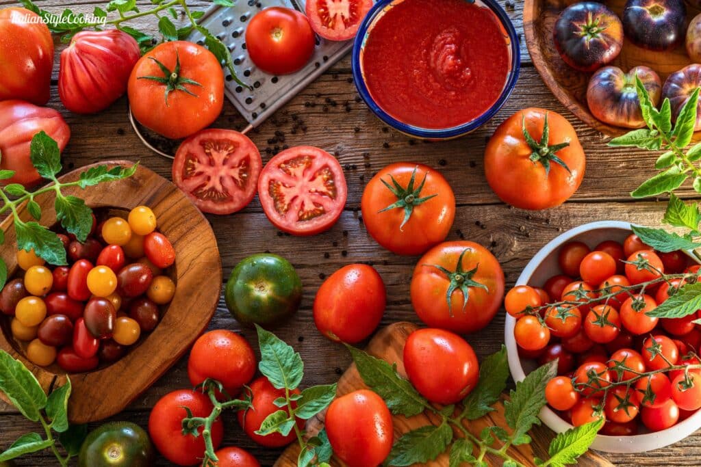 Recipes with tomatoes