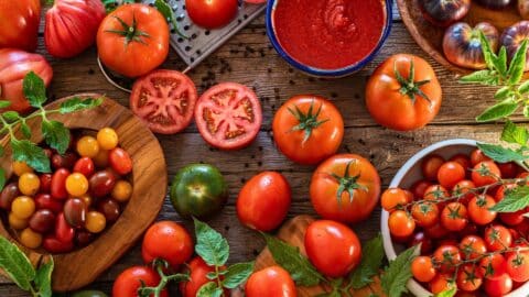 Recipes with tomatoes