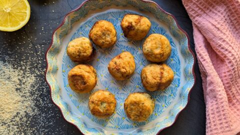 Fried fish balls