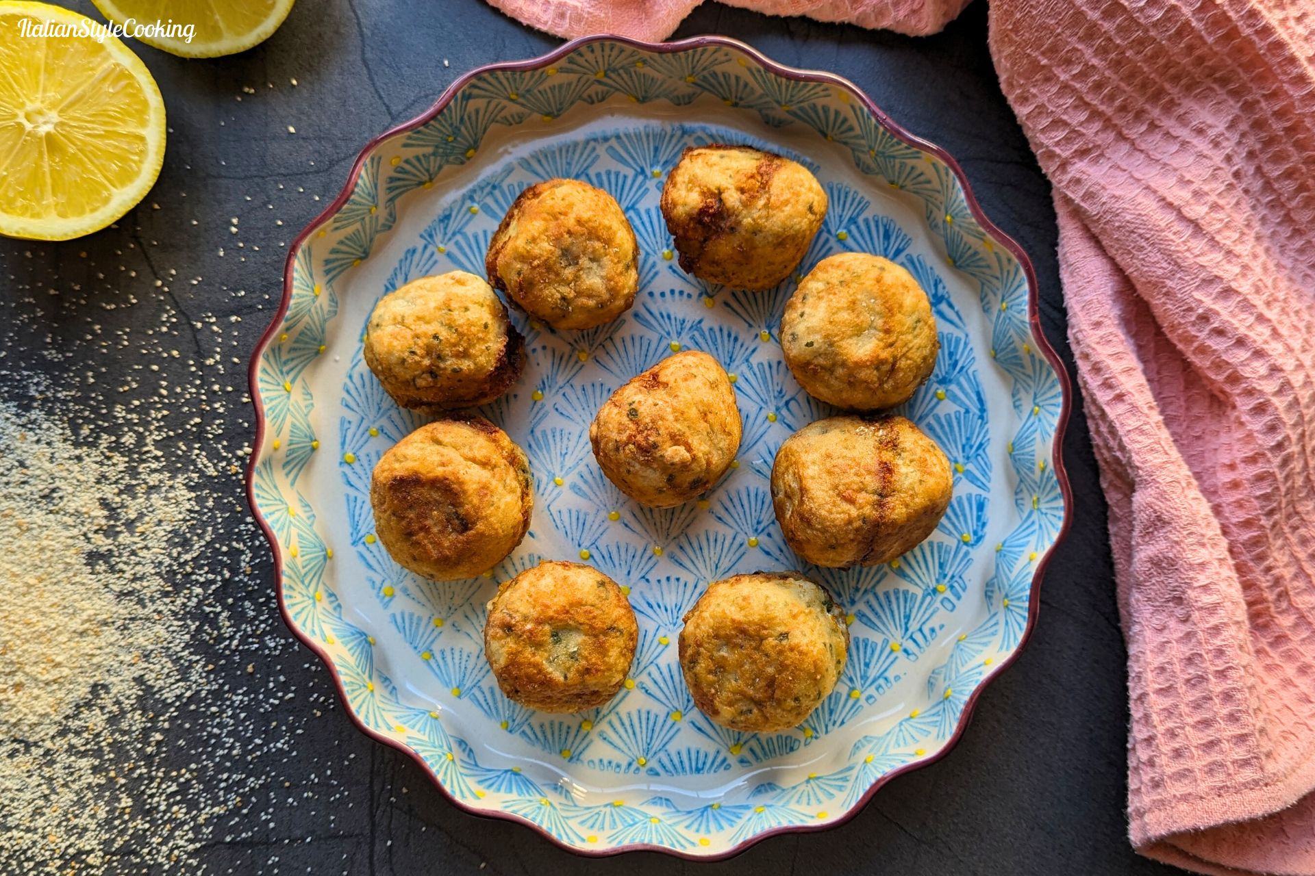 Fried fish balls