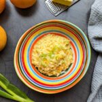 Orange risotto