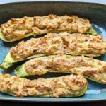 Gefüllte Zucchini mit Ricotta