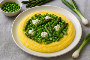 Polenta mit Frühlingsgemüse
