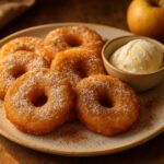 Frittierte Apfelringe
