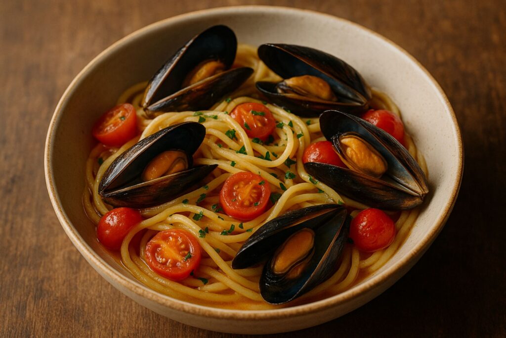 Pasta con le Cozze