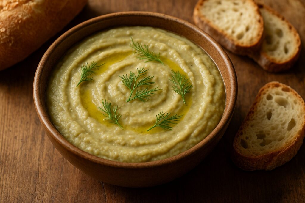 Saubohnensuppe