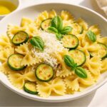 Farfalle mit Zucchini und Ricotta Salata