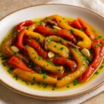 Geröstete Paprika mit Sardellen