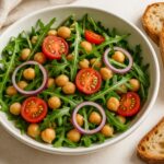 Kichererbsensalat mit Rucola