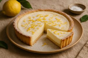Ricotta Zitronen Tarte