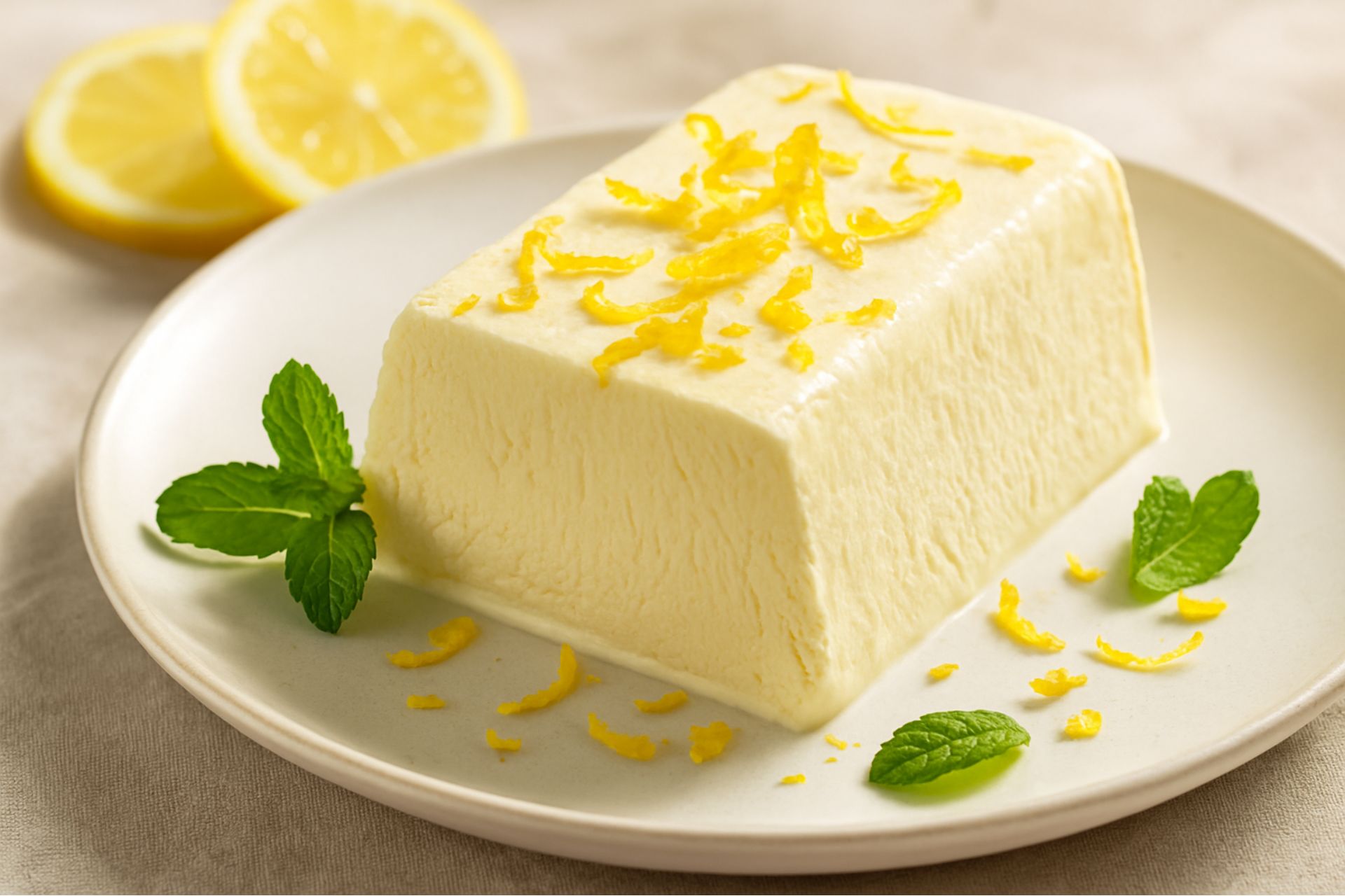 Zitronen Sorbet - cremig & frisch - Sorbetto al limone Zitronen Sorbet - cremig & frisch - Sorbetto al limone