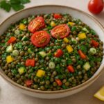 Sommerlicher Linsensalat