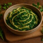 Tagliolini mit Wildkräutern