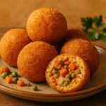 Vegetarische Arancini mit Gemüse