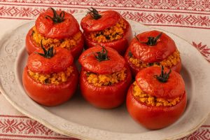 Gefüllte Tomaten mit Couscous