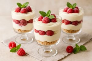 Mascarpone Himbeer Dessert