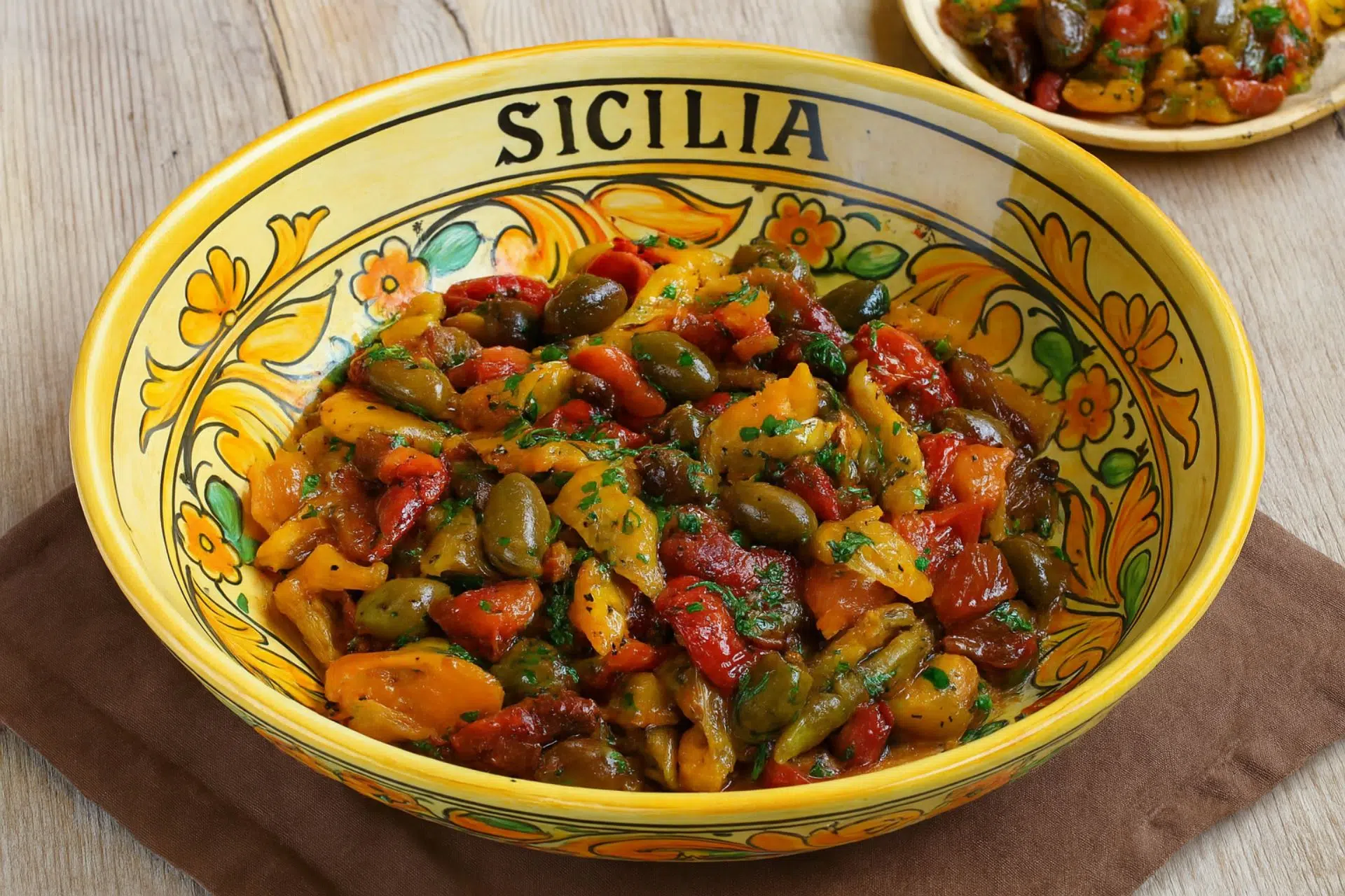 Paprika aus dem Ofen