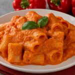 Pasta mit Paprikacreme
