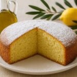 Zitronenkuchen mit Olivenöl