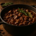 Rindfleischeintopf mit Steinpilzen