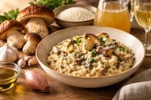 Risotto ai funghi porcini