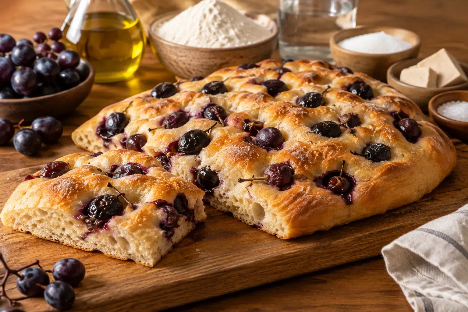Schiacciata all'uva