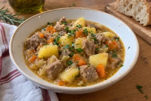 Spezzatino di vitello con patate